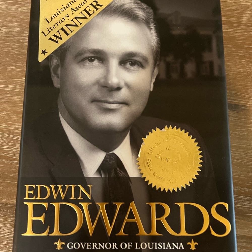 Book signed-Edwin Edwards